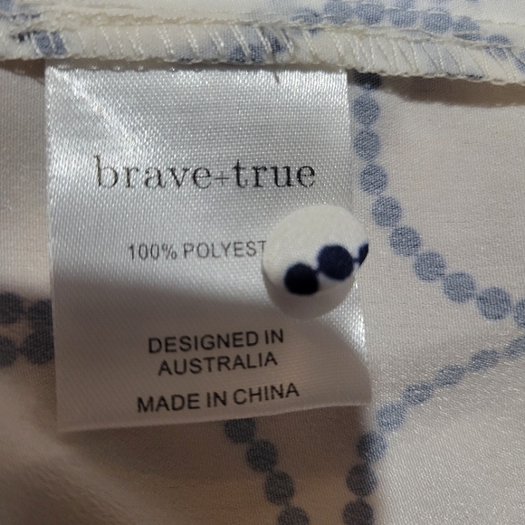 brave+true Greta Navy Circle Maxi Dress Size XS NWT Nordstrom Australia - Picture 6 of 8